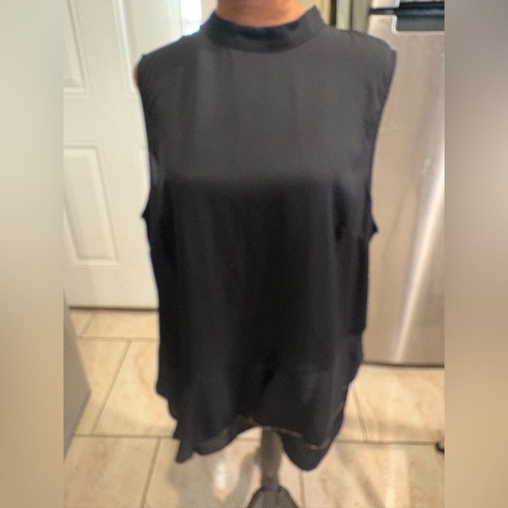 Apt. 9 Black Sleeveless Blouse
